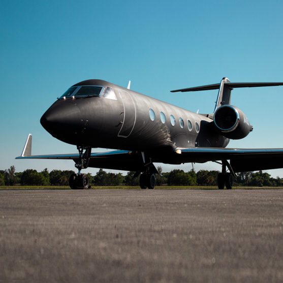 Gulfstream GIV SP, Matte Black ready for Charter, Based out of Miami, Florida